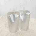 China Aluminum Foil Suction Nozzle Bag For Drinks Supplier